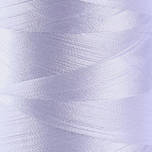 Нить атласная для вышивания, 120D/2, 700 м, белая