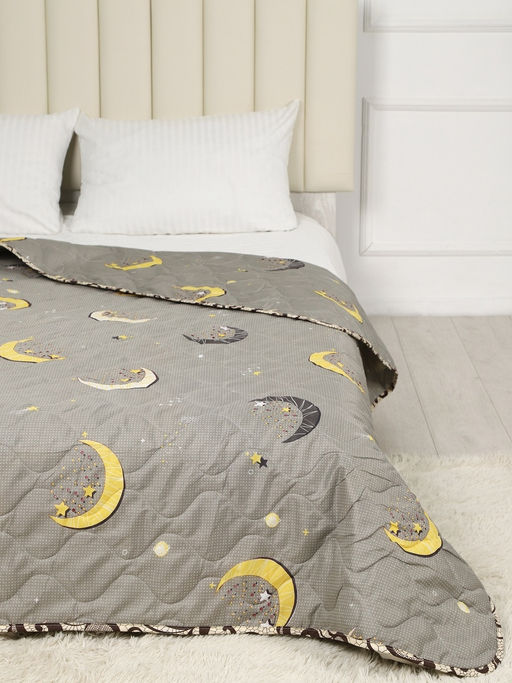 АРТ 045 Покрывало (микрофайбер) 180*210 "Лунный тон"