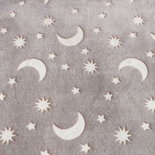 Плед с рукавами светящийся в темноте «Этель. Луна», 150×200 см