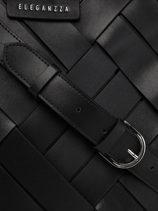Сумка ELEGANZZA ZBB-1688-2 black фото 4