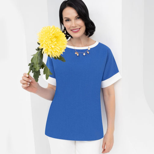 Туника Комфорт в каждом дне (лазурь) - Charutti фото 10