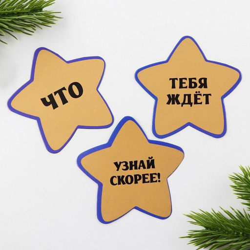 Набор предсказаний в конверте Теплые предсказания, 8 х 12 см, 3 предсказания - Зимнее волшебство фото 4