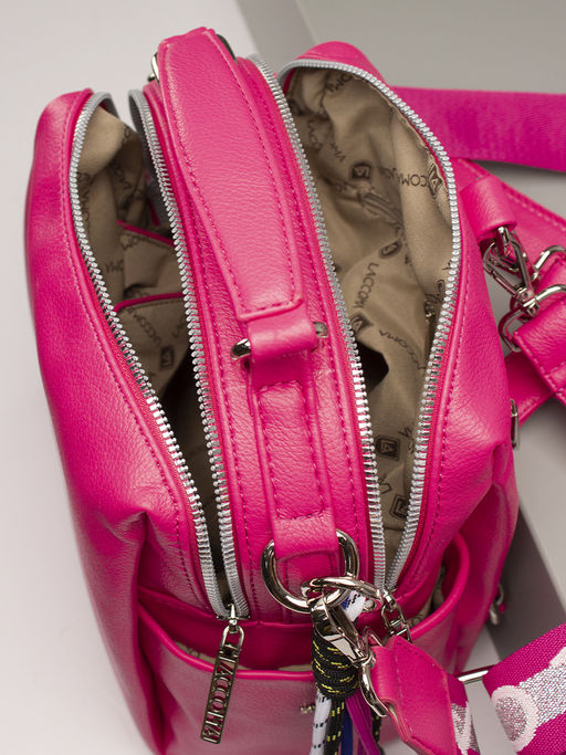 LACCOMA рюкзак Лилу-Л815-фуксия эко кожа хлопок фото 6