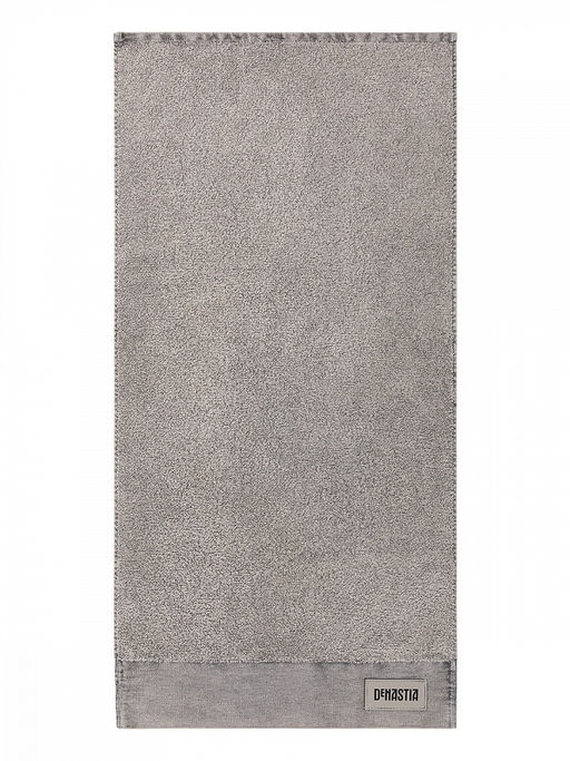 Полотенце для лица 50x90 серый махровая ткань - Denastia фото 3