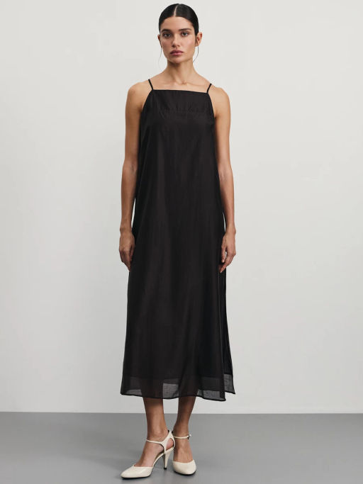 Платье миди с разрезами / Zarina фото 3