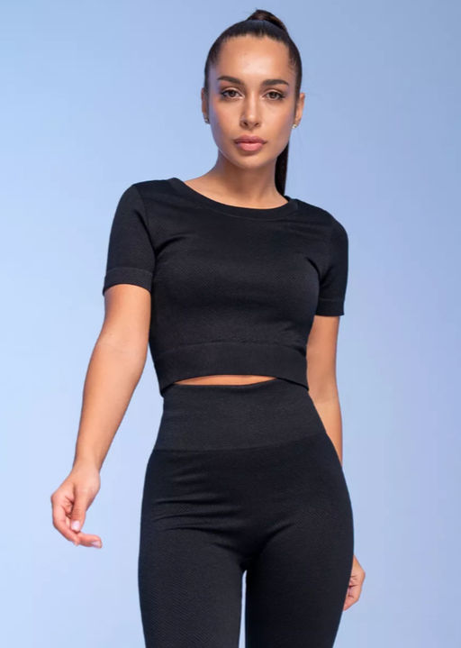 PELICAN, футболка спортивная женcкая, Черный фото 8