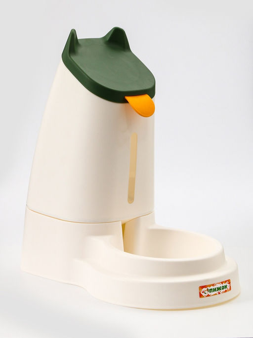 Автопоилка 3.8 л, нескользящие ножки, белая - Пижон фото 3