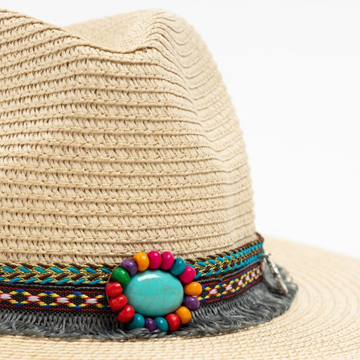 Шляпа женская MINAKU цвет молочный, р-р 56-58  фото 5