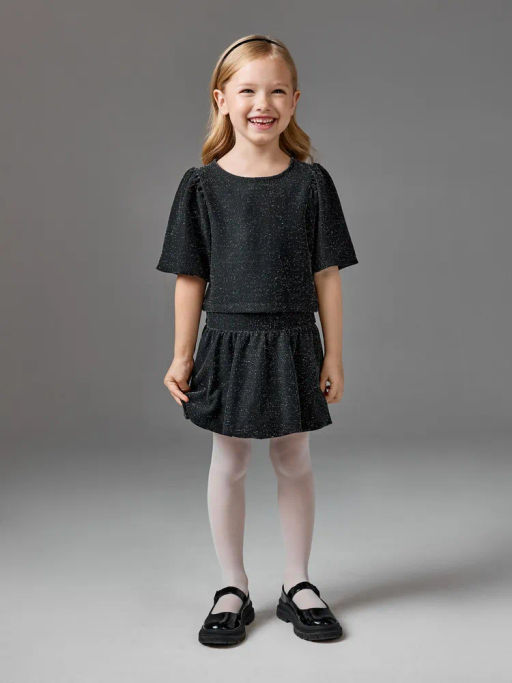 ACOOLA / Блузка детская для девочек Kashmer_bl черный фото 4