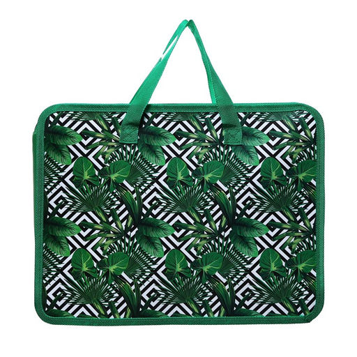 Папка с ручками пластик А4 330*260 МИКС Цветы - Calligrata фото 6