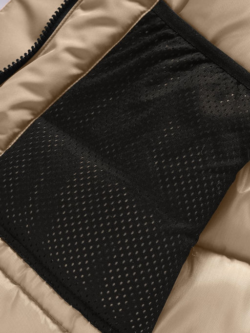 Парка зимняя подростковая для девочки бежевого цвета 9342B - Valianly фото 10