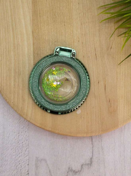 Попсокет "Shimmer sequins", green