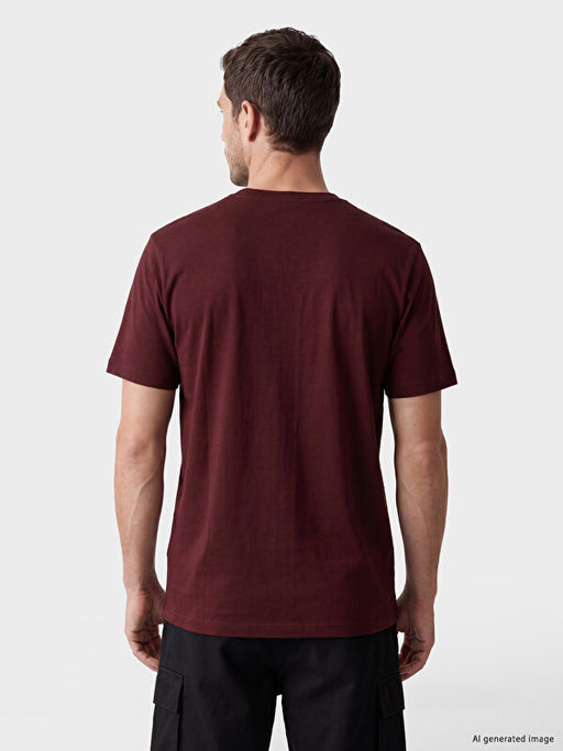 Slim Fit %100 Pamuk Basic Ti??rt