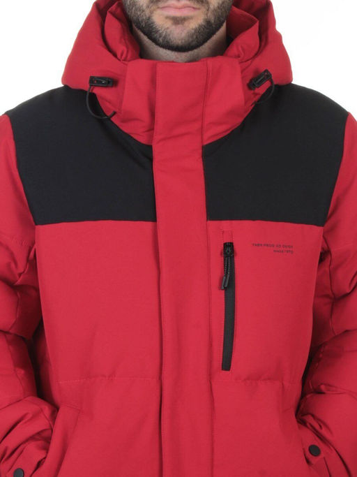 6966 RED Куртка мужская зимняя (200 гр. холлофайбер)