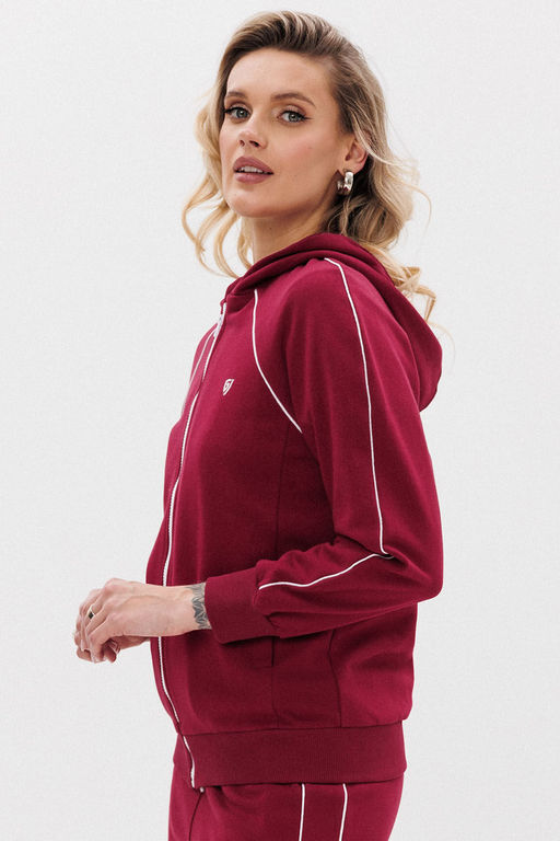 Толстовка GO F4081/12-01.170-176 вишня - Pirs фото 2