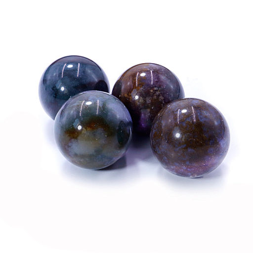 Шар Зеленая яшма привлекает изобилие и удачу, дарует успех