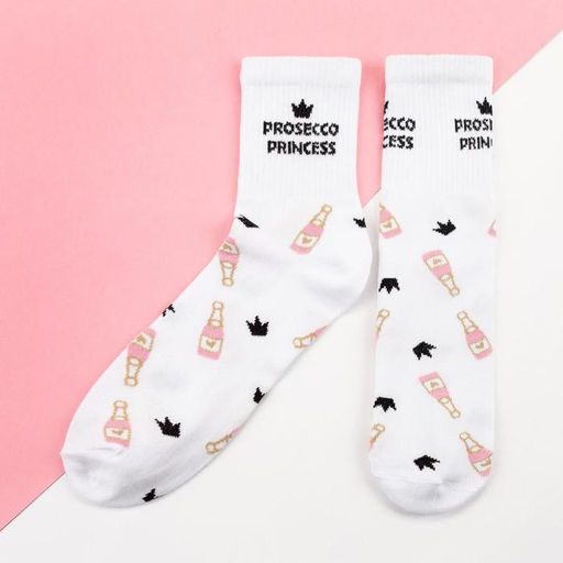 Цена за 2 шт. Носки женские новогодние новогодние KAFTAN Prosecco размер 36-40 (23-25 см)