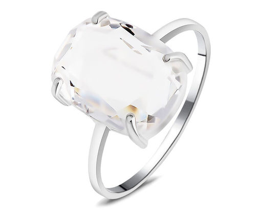 Кольцо, горный хрусталь, Амур