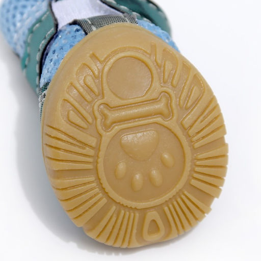 Ботинки Мото, набор 4 шт, 3 размер (4,8 х 3,7 см), синие - Simaland фото 6