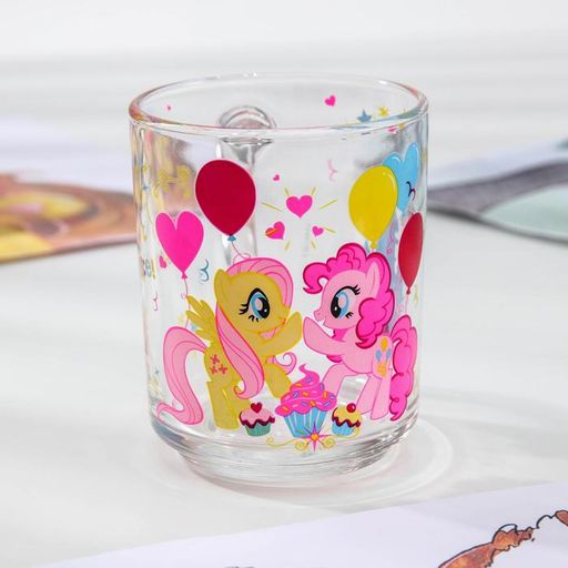 Набор Hasbro My Little Pony, 3 предмета: кружка 250 мл, салатник d=12,8 см, тарелка 19,3 см, в подарочной упаковке  фото 8