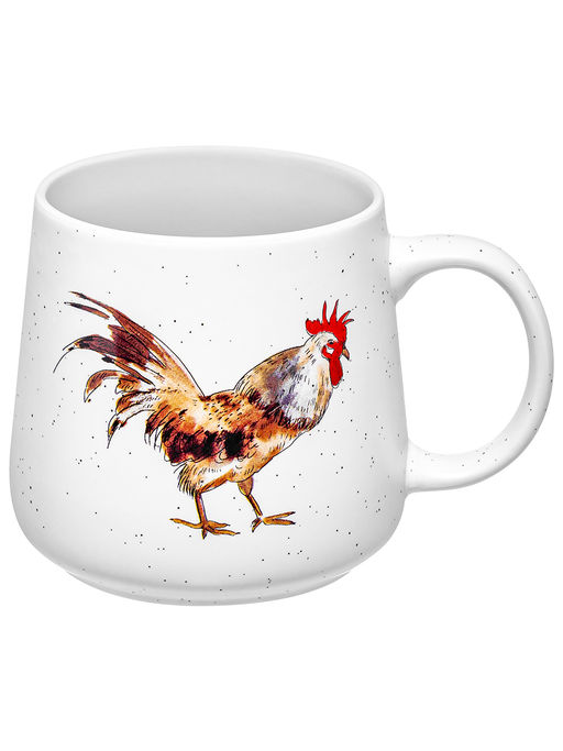 Кружка 400 мл 13*9,5*9 см Утро в деревне, фарфор - Elan gallery фото 3