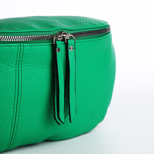 Сумка кросс-боди на молнии, цвет зелёный - Simaland фото 3