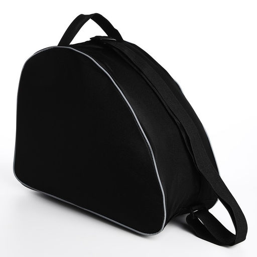 Сумка спортивная для коньков, 40×32×20 см, чёрная