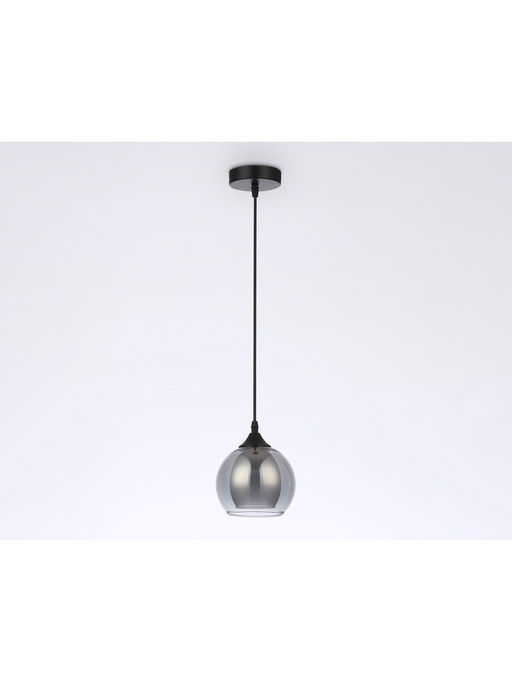 Светильник подвесной TR3539, 1хE27, 40 Вт, 80×13 см, чёрный