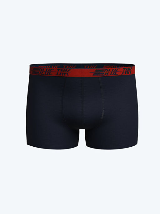 Standart Kal?p Bask?l? Erkek Boxer 3l? - Waikiki фото 2