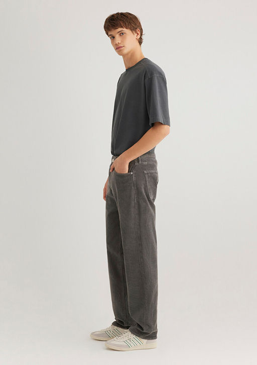 Toronto Street Antrasit Kadife Jean Pantolon - Mavi фото 2