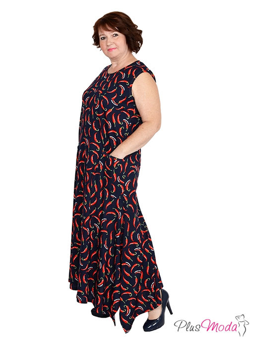 Платье Модель №900 размеры 44-84 - Plusmoda фото 4