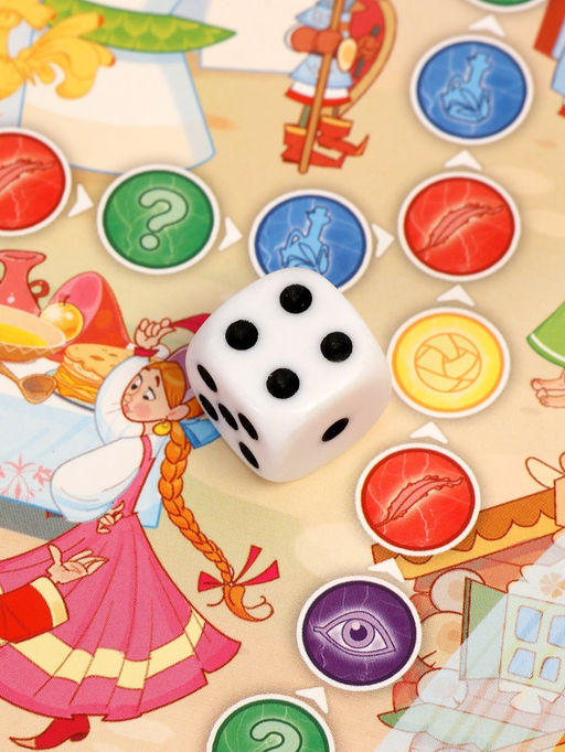 Настольная игра - ходилка с карточками ГЕОДОМ «Любимые сказки», 2-4 игрока, от 6 лет