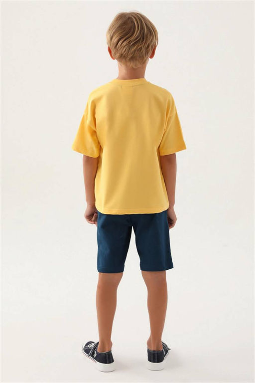 Оранжевый пижамный комплект для мальчика - U.s. polo assn фото 4