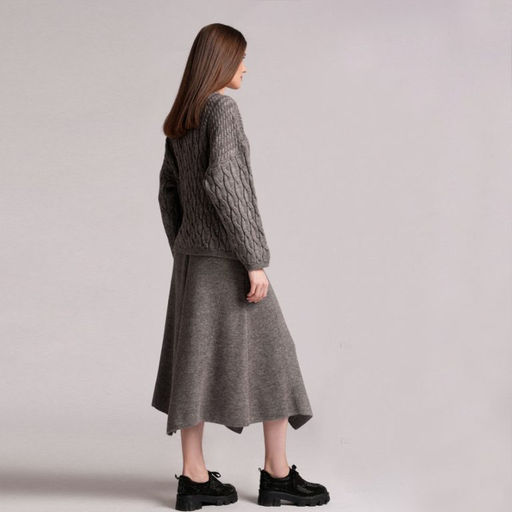 WW-009-1 джемпер женский меланж - Mozart фото 3