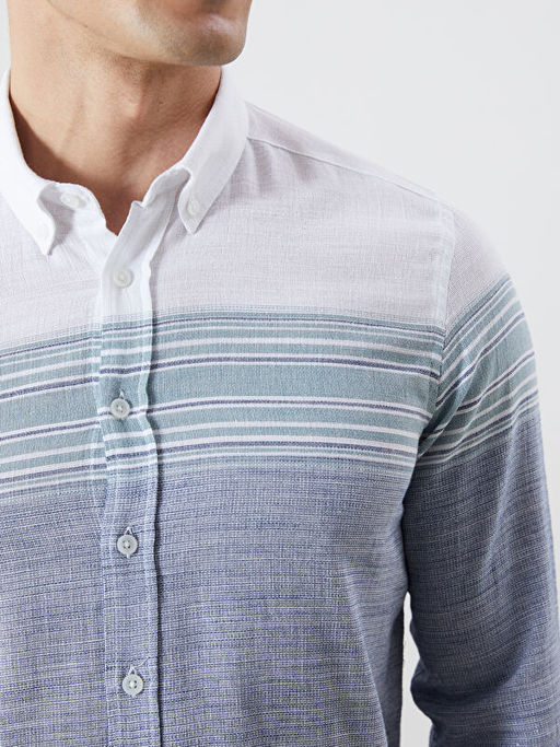 Regular Fit Uzun Kollu Arm?rl? Erkek G?mlek