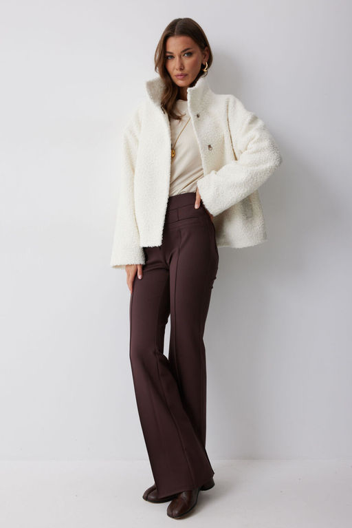 Шубка LYUSHe 4229 молоко фото 2