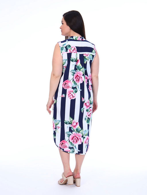 Платье-рубашка Бритни - Нагорная текстиль фото 6