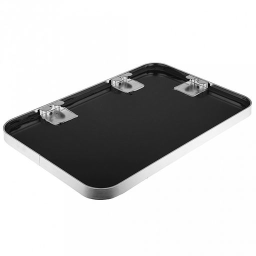 Зеркало настенное, интерьерное 40х60см, алюминиевая рама ширина 2,7см, цвет - серебро, закругленные края, подходит для вертикальной и горизонтальной установки (Китай)