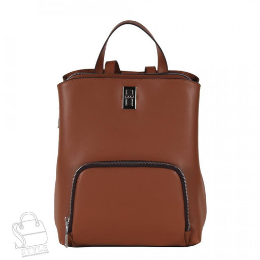 Рюкзак женский кожаный 726VG brown Vitelli Grassi в Новосибирске  фото 3