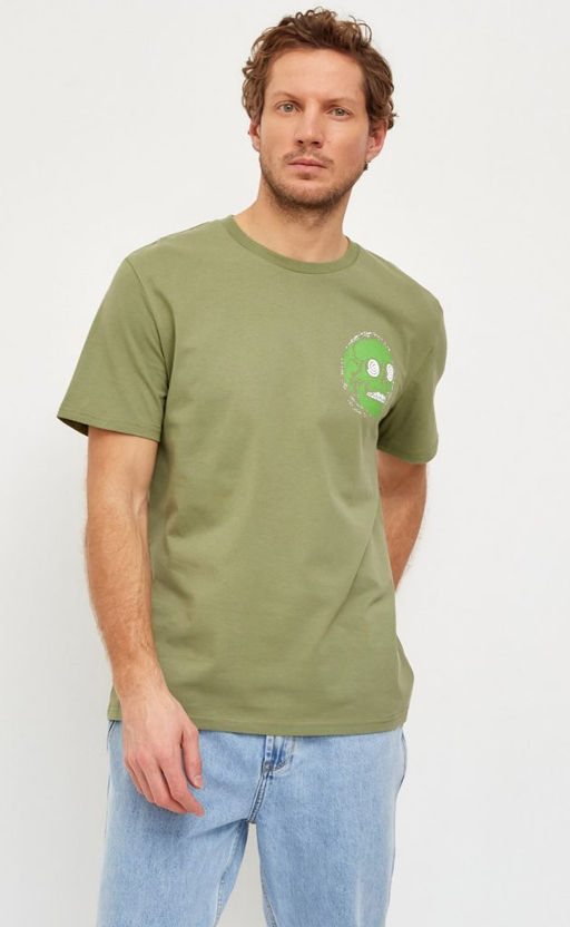 Футболка муж. FJ-6000-08 khaki - Fine joyce фото 3