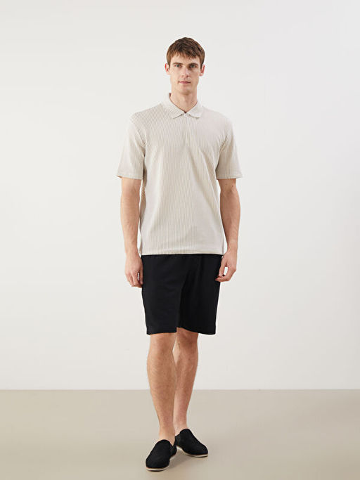 Polo Yaka ?izgili Erkek Ti??rt