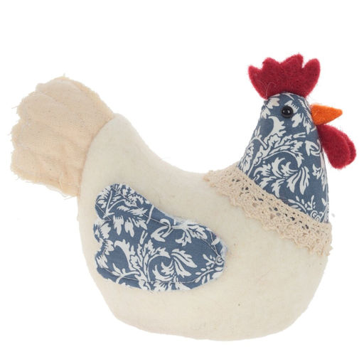 Фигурка декоративная "Курочка", L16 W9 H14 см