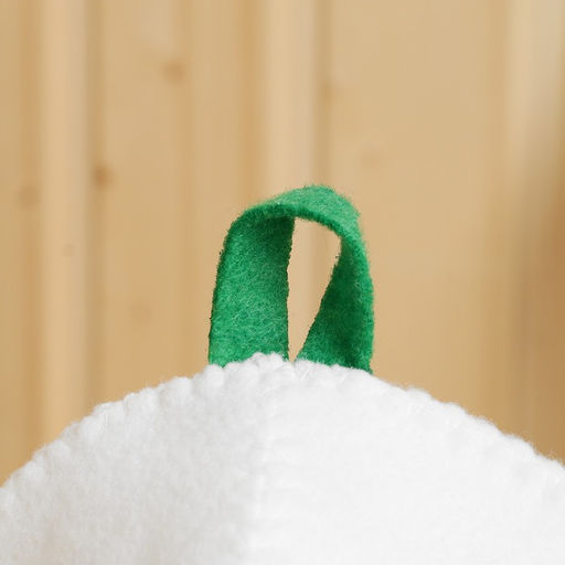 Шапка для бани с аппликацией Пряничный человечек - Simaland фото 3