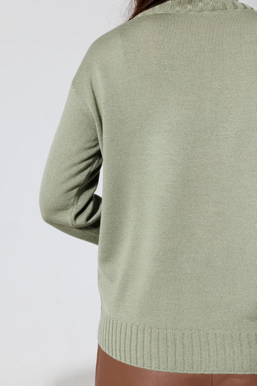 Джемпер KOKOdea BAZA степной  фото 2