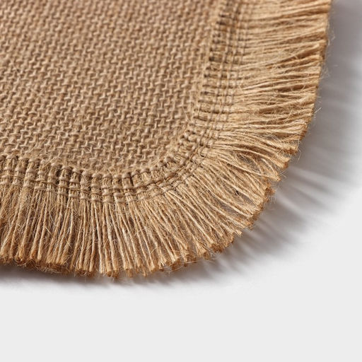 Салфетка сервировочная на стол Доляна «Любовь», 40×30 см, бежевая