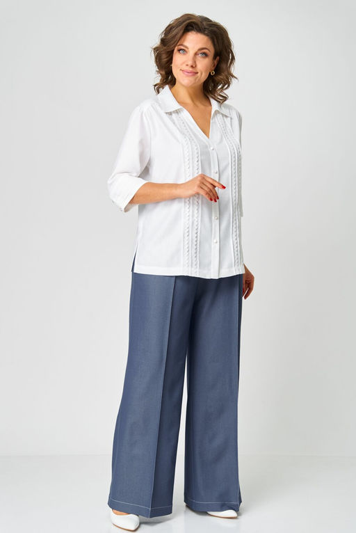 Брюки ANDINA CITY 2021-25 синий джинс  фото 2