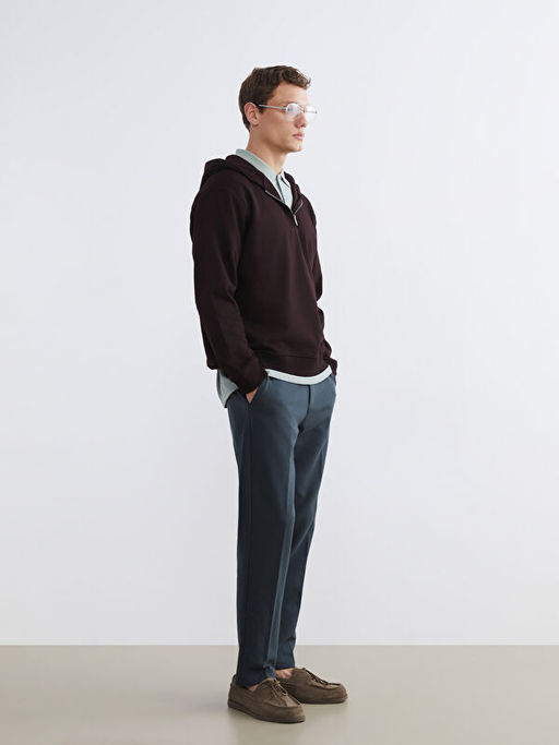 Uzun Kollu Erkek Hoodie