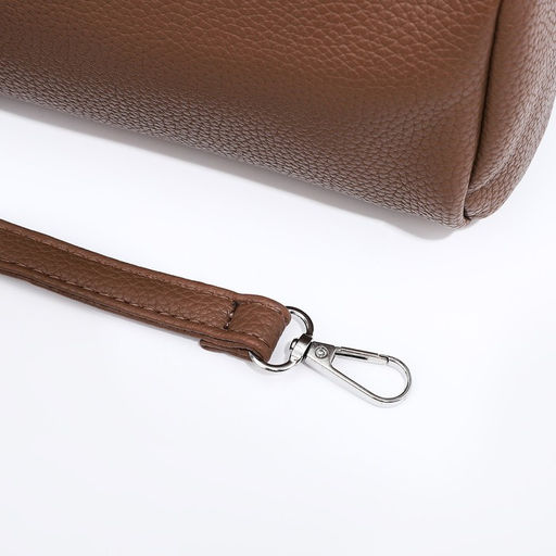 Сумка-багет на молнии, цвет коричневый - Simaland фото 6