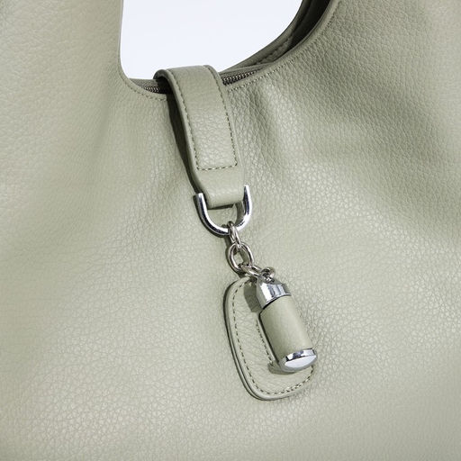 Сумка-мешок на молнии, наружный карман, цвет светло-зелёный - Simaland фото 4