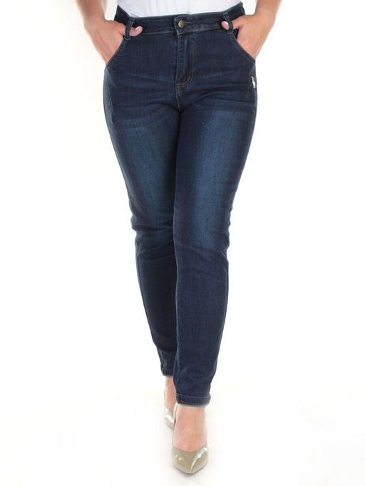 6625 DK. BLUE Джинсы зауженные женские ZAL